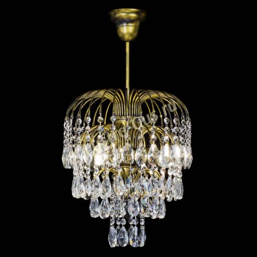 Люстра Лора №3 под бронзу в Саратове Гусь Хрустальный