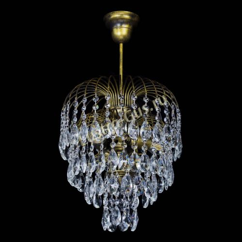 Люстра Лора №3 под бронзу в Саратове Гусь Хрустальный