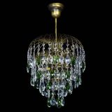 Люстра Лора №3 под бронзу зеленая в Саратове