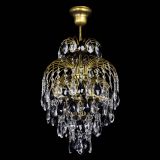 Люстра Лора №3 журавлик Черная под бронзу в Саратове