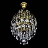 Люстра Лора №3 журавлик Черная под бронзу в Саратове