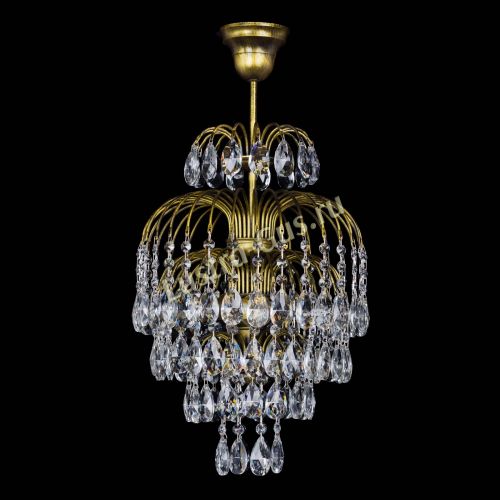 Люстра Лора №3 журавлик под бронзу в Саратове Гусь Хрустальный