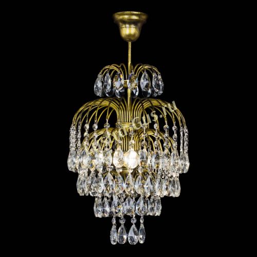 Люстра Лора №3 журавлик под бронзу в Саратове Гусь Хрустальный