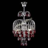 Люстра Лора №3 журавлик красная в Саратове