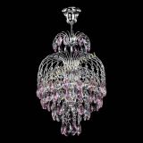 Люстра Лора №3 журавлик розовая в Саратове