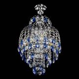 Люстра Лора №3 журавлик синяя в Саратове