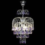 Люстра Лора №3 журавлик сиреневая в Саратове