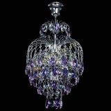 Люстра Лора №3 журавлик сиреневая в Саратове