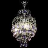 Люстра Лора №3 журавлик сиреневая в Саратове