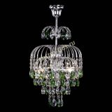 Люстра Лора №3 журавлик зеленая в Саратове