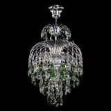 Люстра Лора №3 журавлик зеленая в Саратове