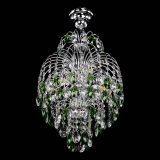 Люстра Лора №3 журавлик зеленая в Саратове