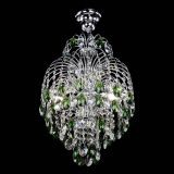 Люстра Лора №3 журавлик зеленая в Саратове