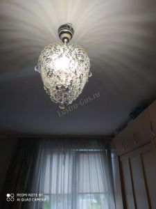 Люстра Лора оптикон в Саратове отзыв и фото покупателя