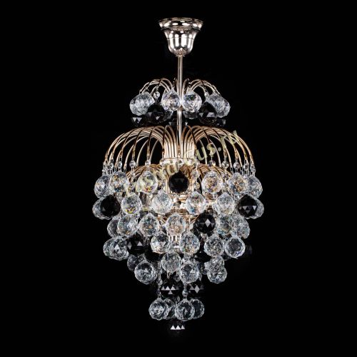 Люстра Лора Шар 40 черная в Саратове Гусь Хрустальный