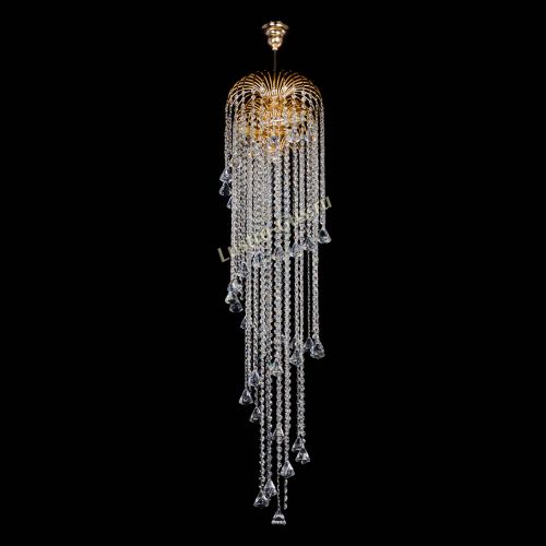 Люстра Лора Винтаж конус 40 мм в Саратове Гусь Хрустальный