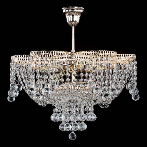 Люстра Лотос Анна с подвесом в Саратове Гусь Хрустальный