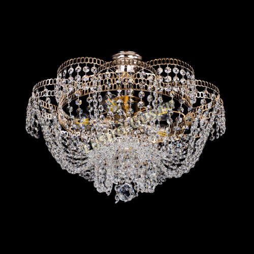 Люстра Лотос Пион с подвесом в Саратове Гусь Хрустальный