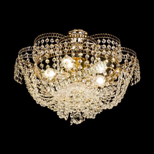 Люстра Лотос Пион с подвесом в Саратове Гусь Хрустальный