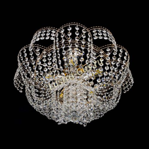 Люстра Лотос Пион с подвесом в Саратове Гусь Хрустальный