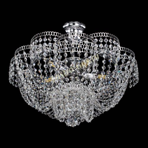 Люстра Лотос Пион с подвесом в Саратове Гусь Хрустальный