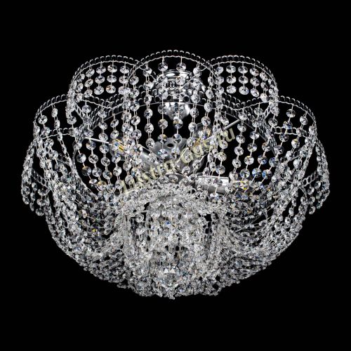 Люстра Лотос Пион с подвесом в Саратове Гусь Хрустальный