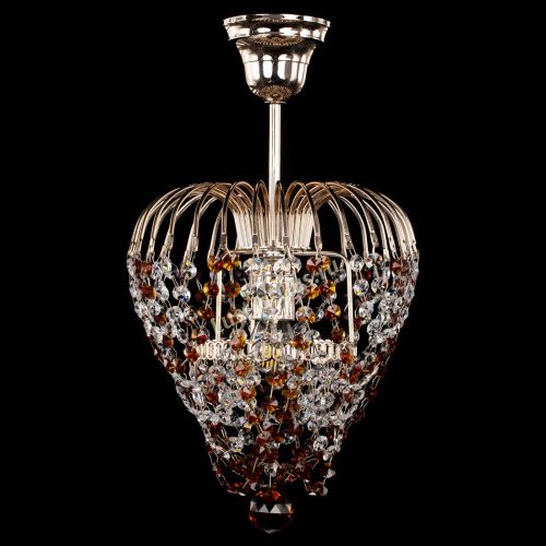 Люстра Малинка обтикон чайная в Саратове Гусь Хрустальный