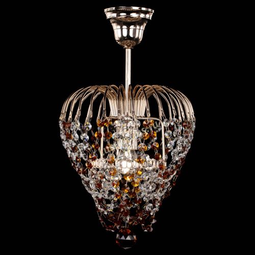 Люстра Малинка обтикон чайная в Саратове Гусь Хрустальный