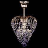 Люстра Малинка обтикон фиолетовая в Саратове