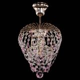 Люстра Малинка обтикон розовая в Саратове