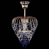 Люстра Малинка обтикон синяя в Саратове