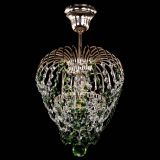 Люстра Малинка обтикон зеленая в Саратове