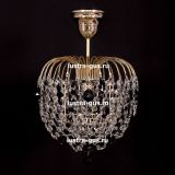 Люстра Малинка шар черная в Саратове