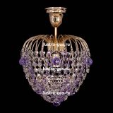 Люстра Малинка шар фиолетовая в Саратове