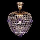 Люстра Малинка шар фиолетовая в Саратове