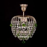 Люстра Малинка шар зеленая в Саратове