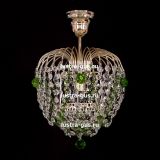 Люстра Малинка шар зеленая в Саратове