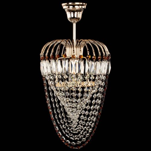 Люстра Малинка Водоворот чайная в Саратове Гусь Хрустальный