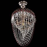 Люстра Малинка Водоворот красная в Саратове