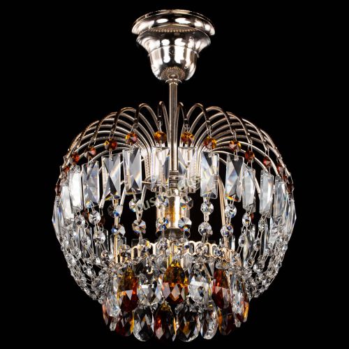 Люстра Малинка чайная в Саратове Гусь Хрустальный