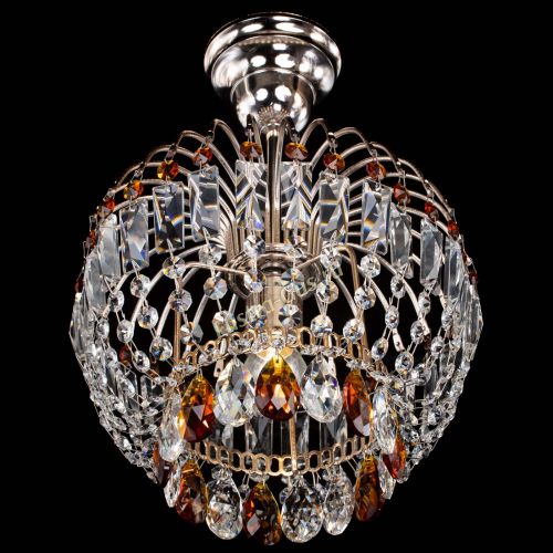 Люстра Малинка чайная в Саратове Гусь Хрустальный