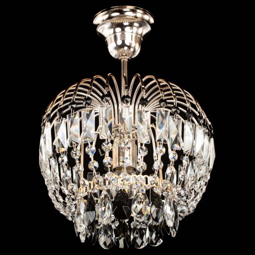 Люстра Малинка черная в Саратове Гусь Хрустальный