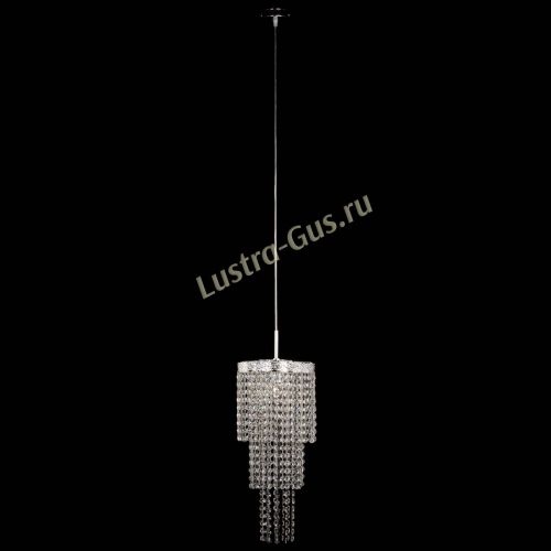 Люстра Милан №1 каскад на тросе в Саратове Гусь Хрустальный
