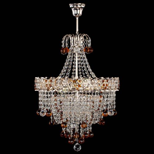 Люстра Натали Софья чайная в Саратове Гусь Хрустальный