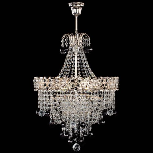 Люстра Натали Софья черная в Саратове Гусь Хрустальный