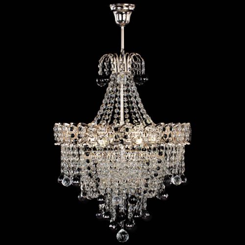 Люстра Натали Софья черная в Саратове Гусь Хрустальный