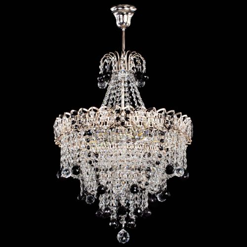 Люстра Натали Софья черная в Саратове Гусь Хрустальный