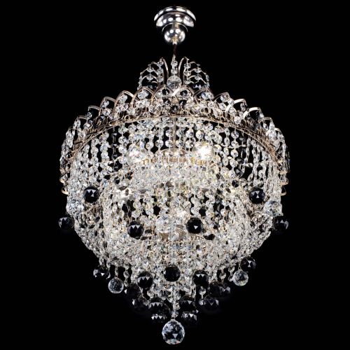 Люстра Натали Софья черная в Саратове Гусь Хрустальный