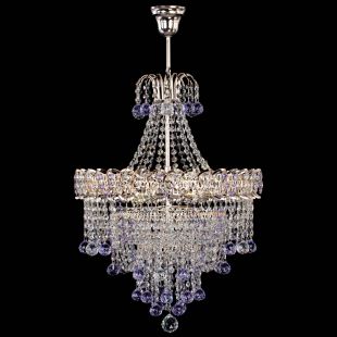  Люстра Натали Софья фиолетовая