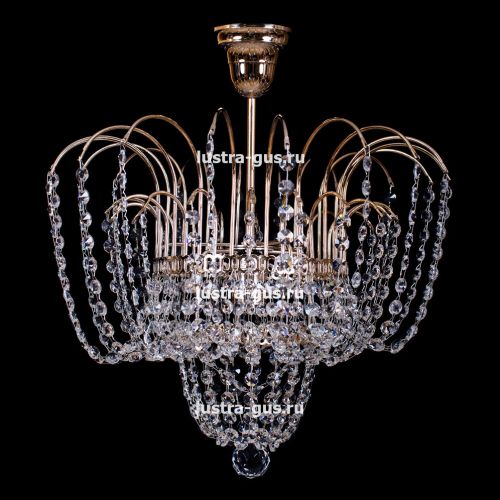 Люстра Акация № 1 - 1 лампа подвесная в Саратове Гусь Хрустальный